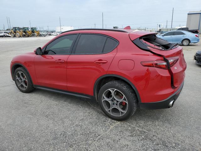  ALFA ROMEO STELVIO 2018 Червоний