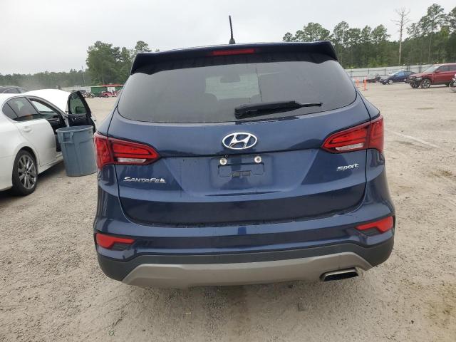  HYUNDAI SANTA FE 2018 Синий