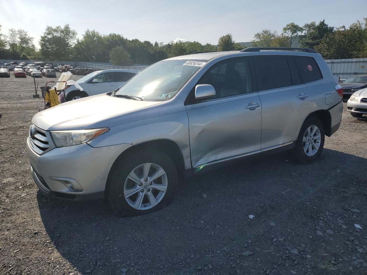 2013 Toyota Highlander Base VIN: 5TDBK3EH2DS222268 Lot: 68826244