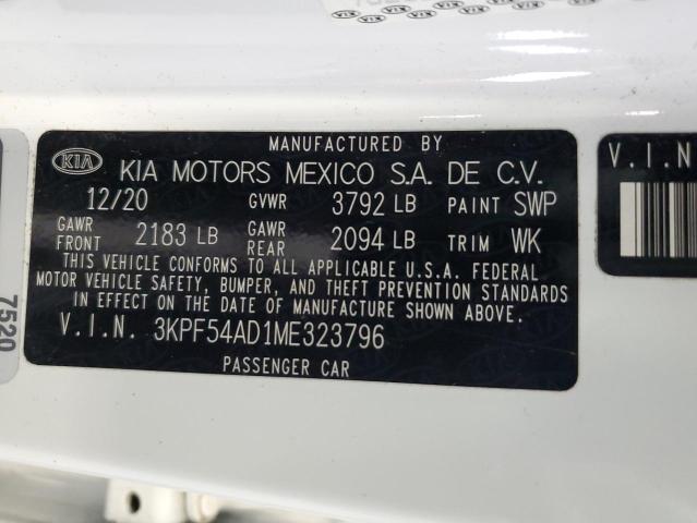 3KPF54AD1ME323796 Kia Forte EX 12