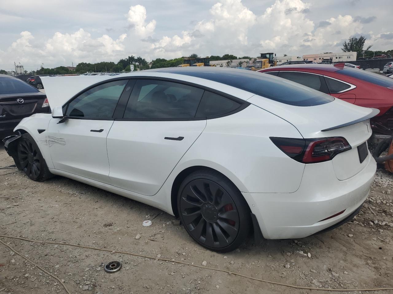 5YJ3E1ECXMF050287 2021 TESLA MODEL 3 - Image 2