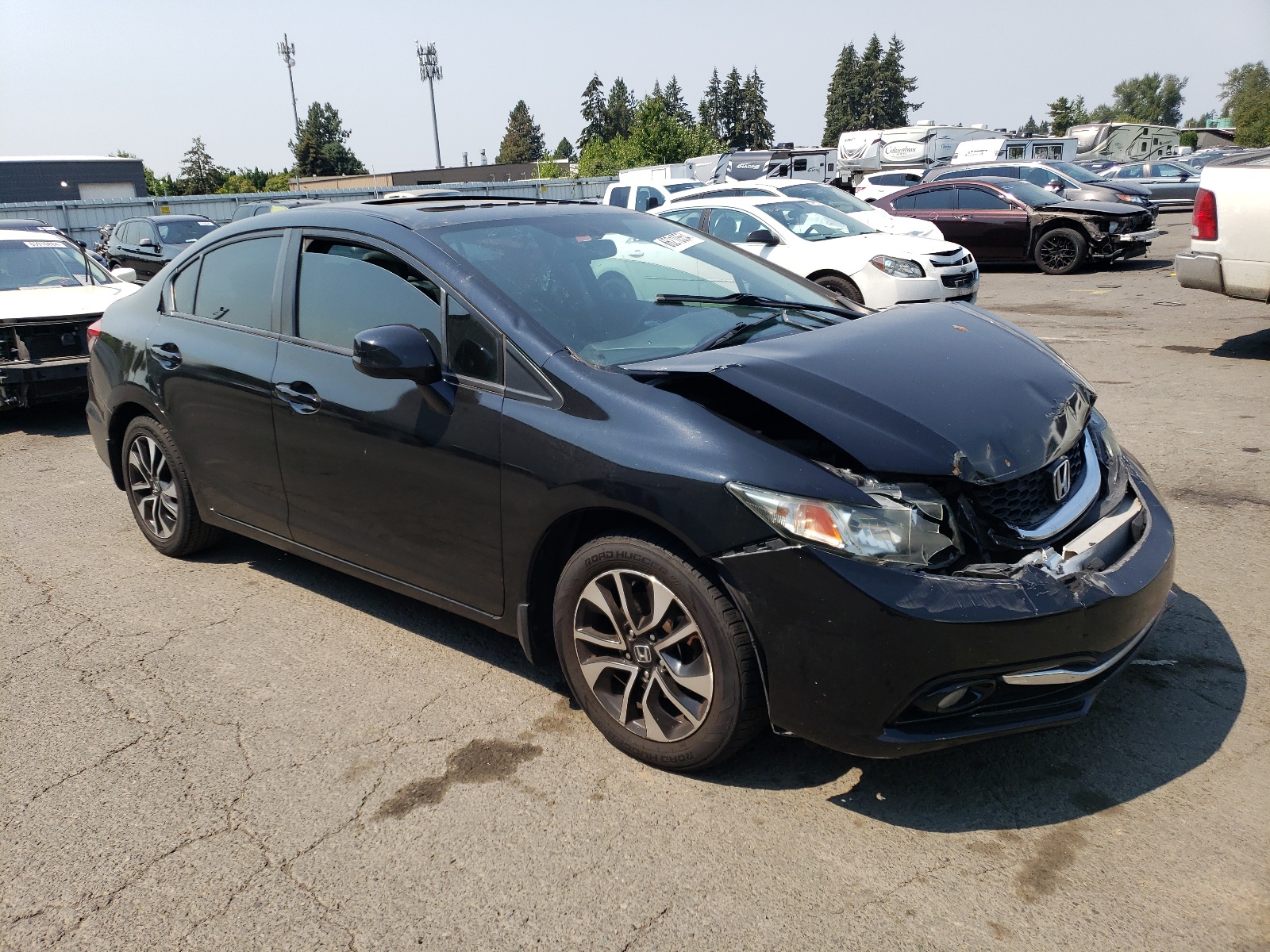 2013 Honda Civic Exl vin: 2HGFB2F99DH547731