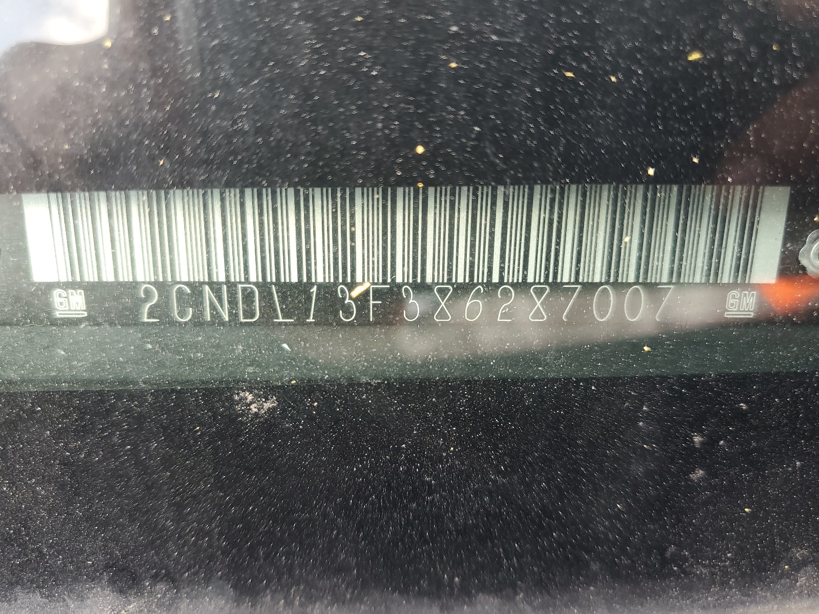 2CNDL13F386287007 2008 Chevrolet Equinox Ls