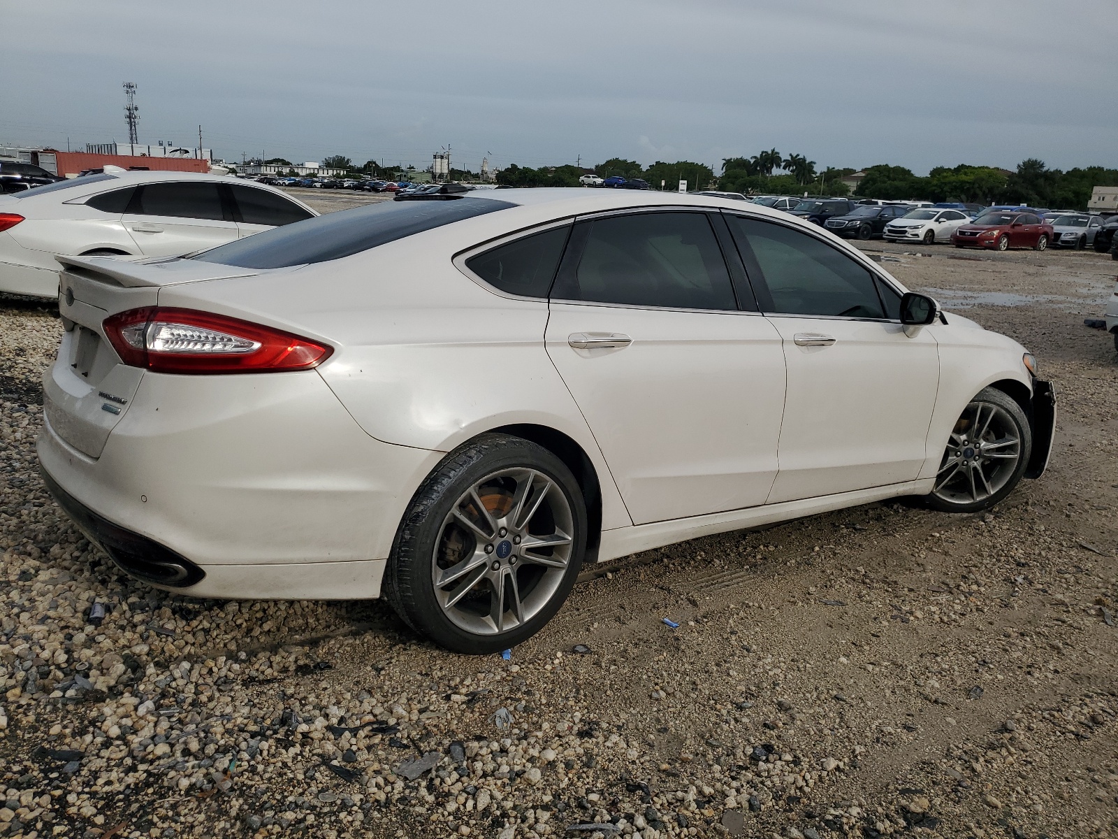 3FA6P0K96ER239180 2014 Ford Fusion Titanium