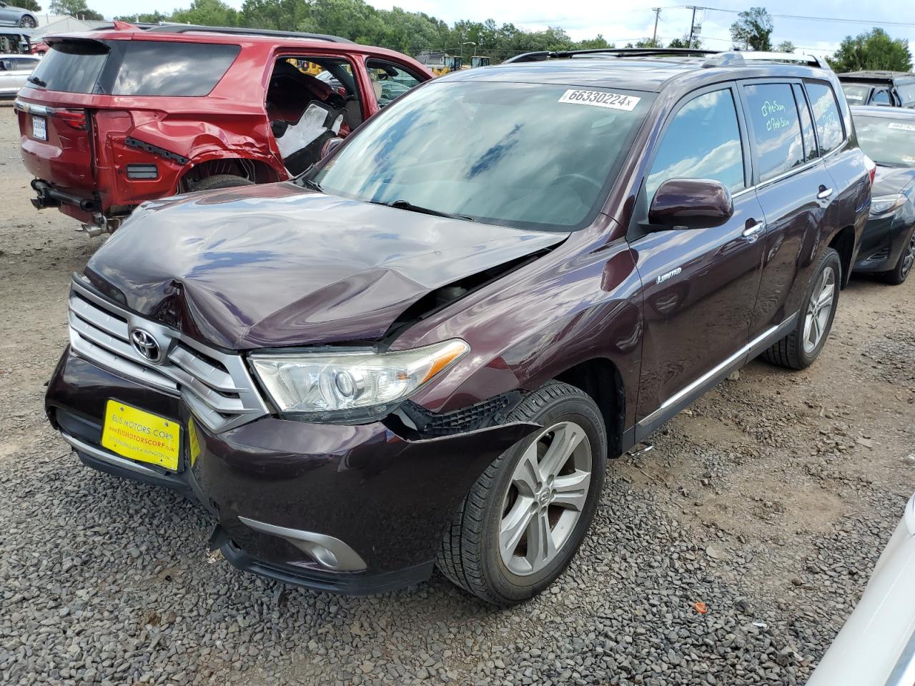 5TDDK3EH1CS149112 2012 Toyota Highlander Limited