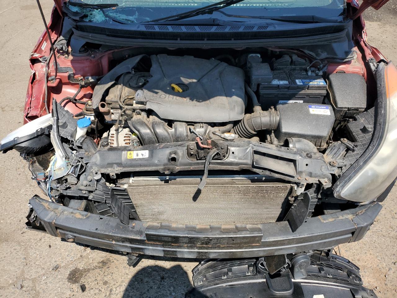 2012 Hyundai Elantra Gls VIN: KMHDH4AE6CU429261 Lot: 64021324