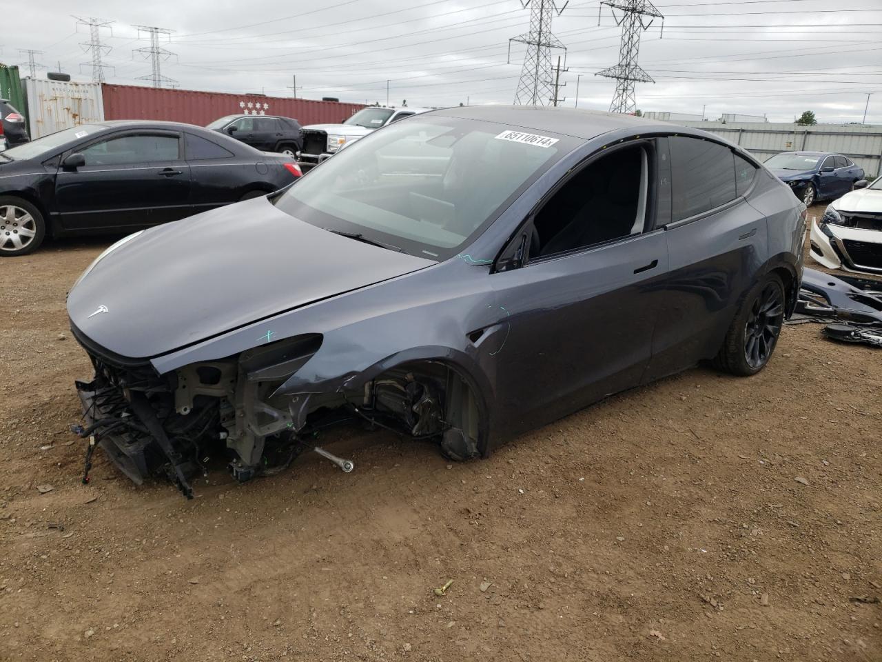 7SAYGDEE6PA048107 2023 TESLA MODEL Y - Image 1