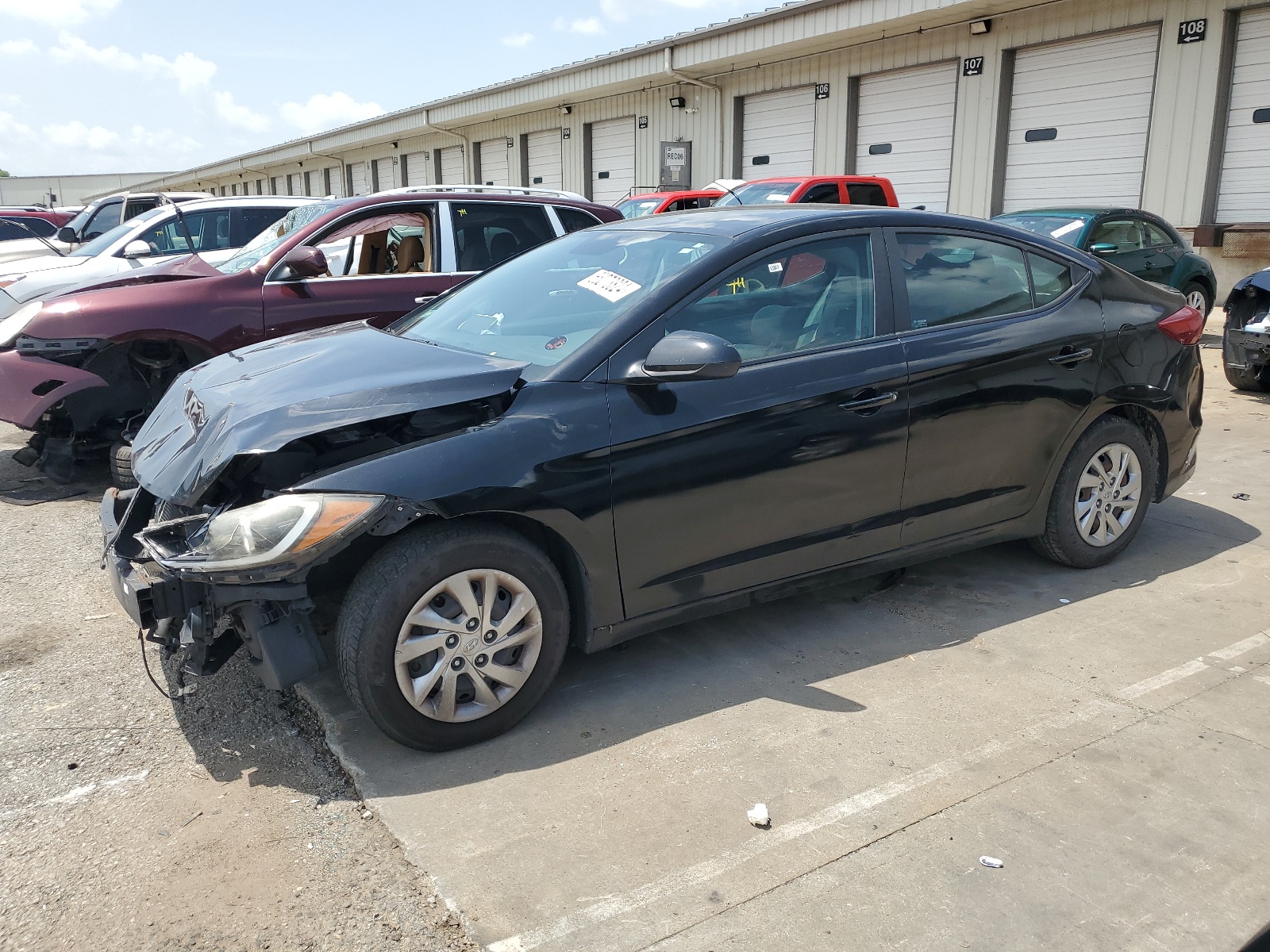 2017 Hyundai Elantra Se vin: KMHD74LF0HU424802