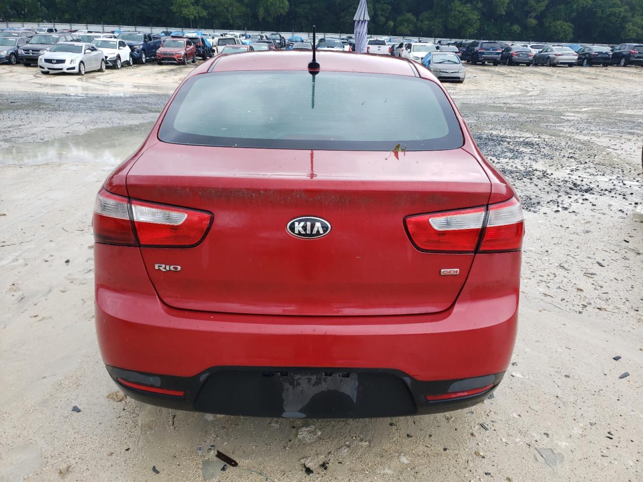 2015 Kia Rio Lx VIN: KNADM4A35F6455323 Lot: 67637684