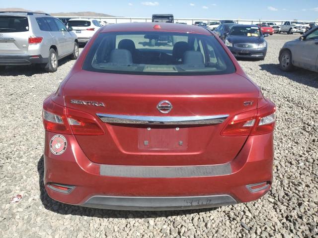  NISSAN SENTRA 2017 Red