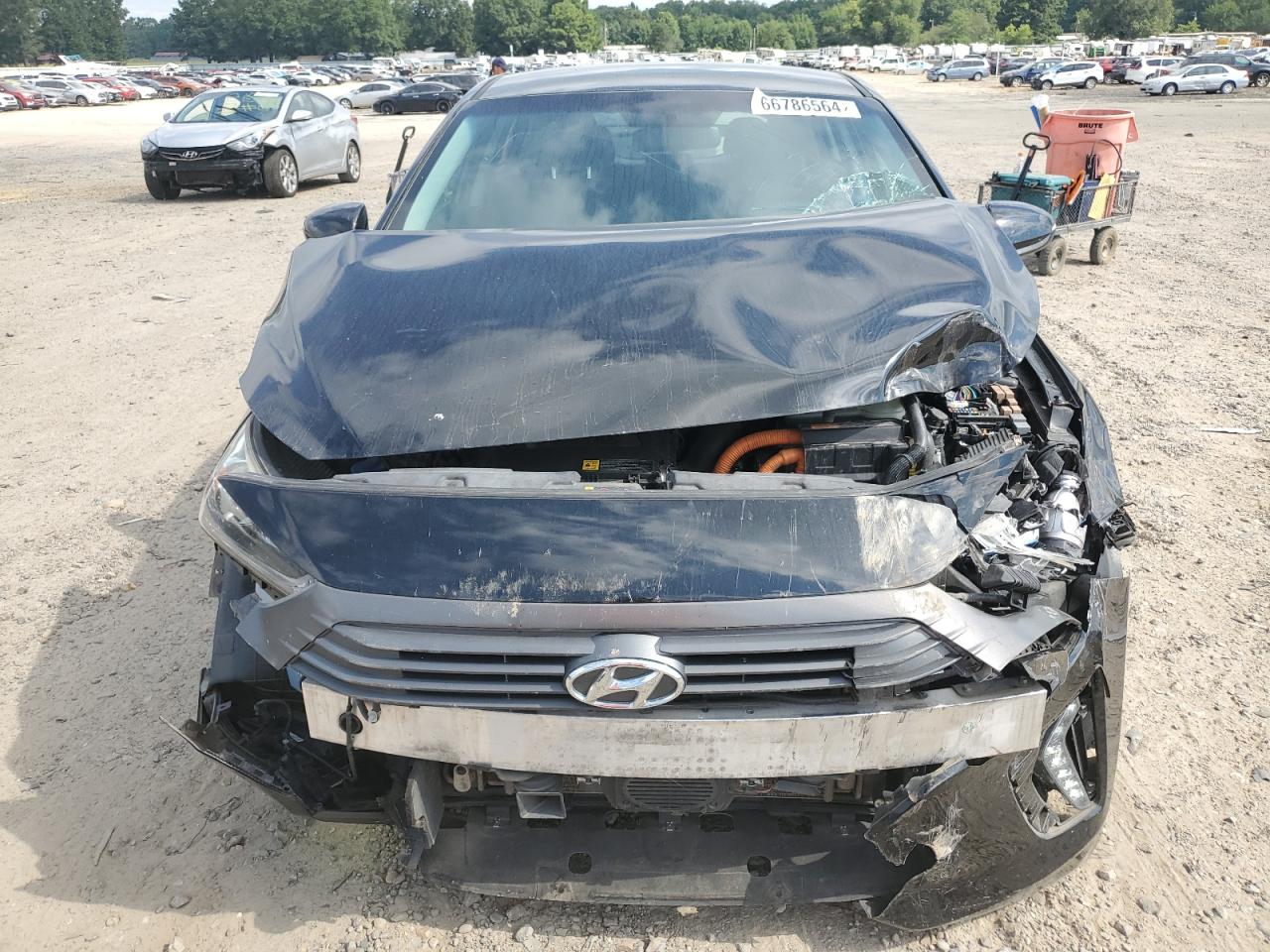 2017 Hyundai Ioniq Sel VIN: KMHC75LC3HU025034 Lot: 66786564