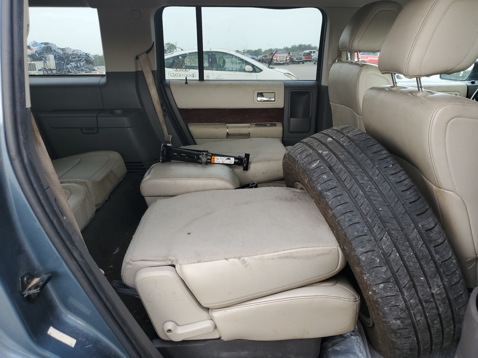 2FMGK5CC1ABA20748 2010 Ford Flex Sel