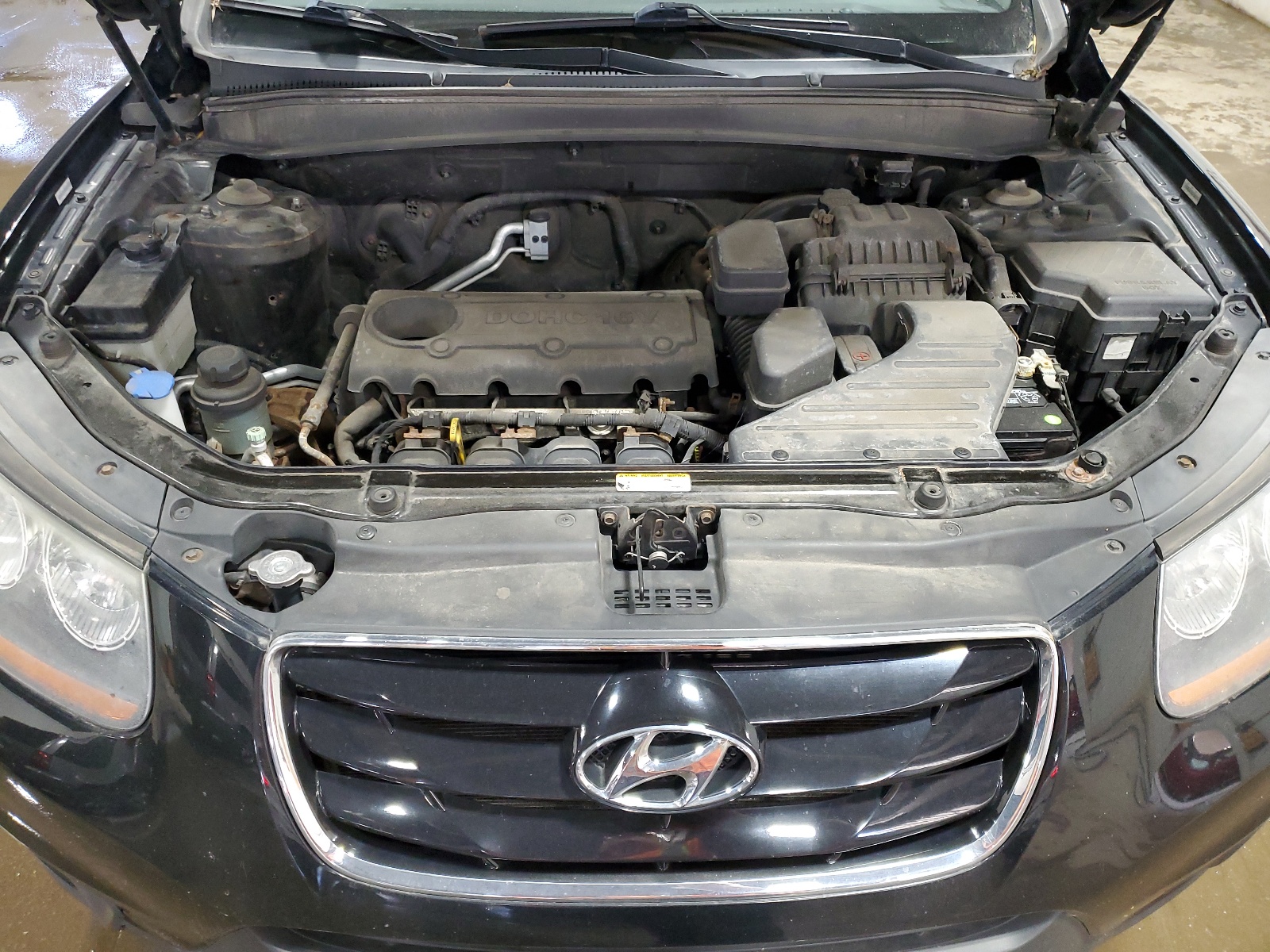 5NMSG3AB5AH395767 2010 Hyundai Santa Fe Gls