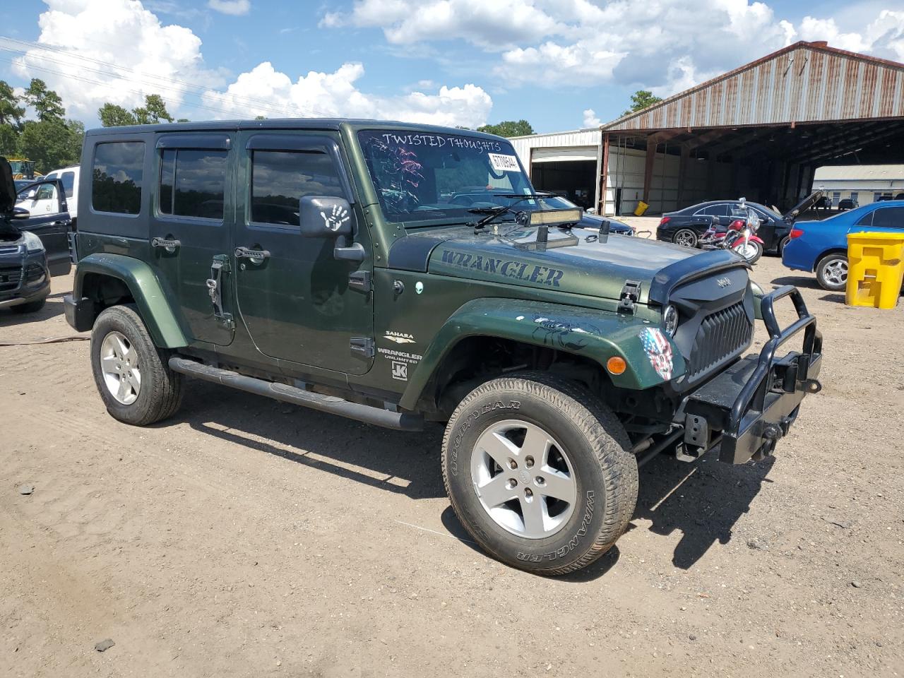 2007 Jeep Wrangler Sahara VIN: 1J4GA59197L107829 Lot: 67709544