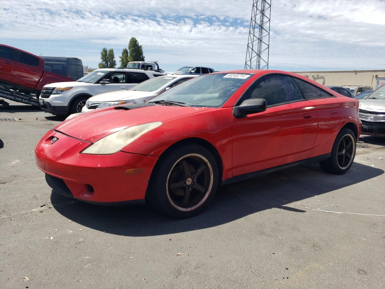 2002 Toyota Celica Gt VIN: JTDDR32T720134863 Lot: 66046214