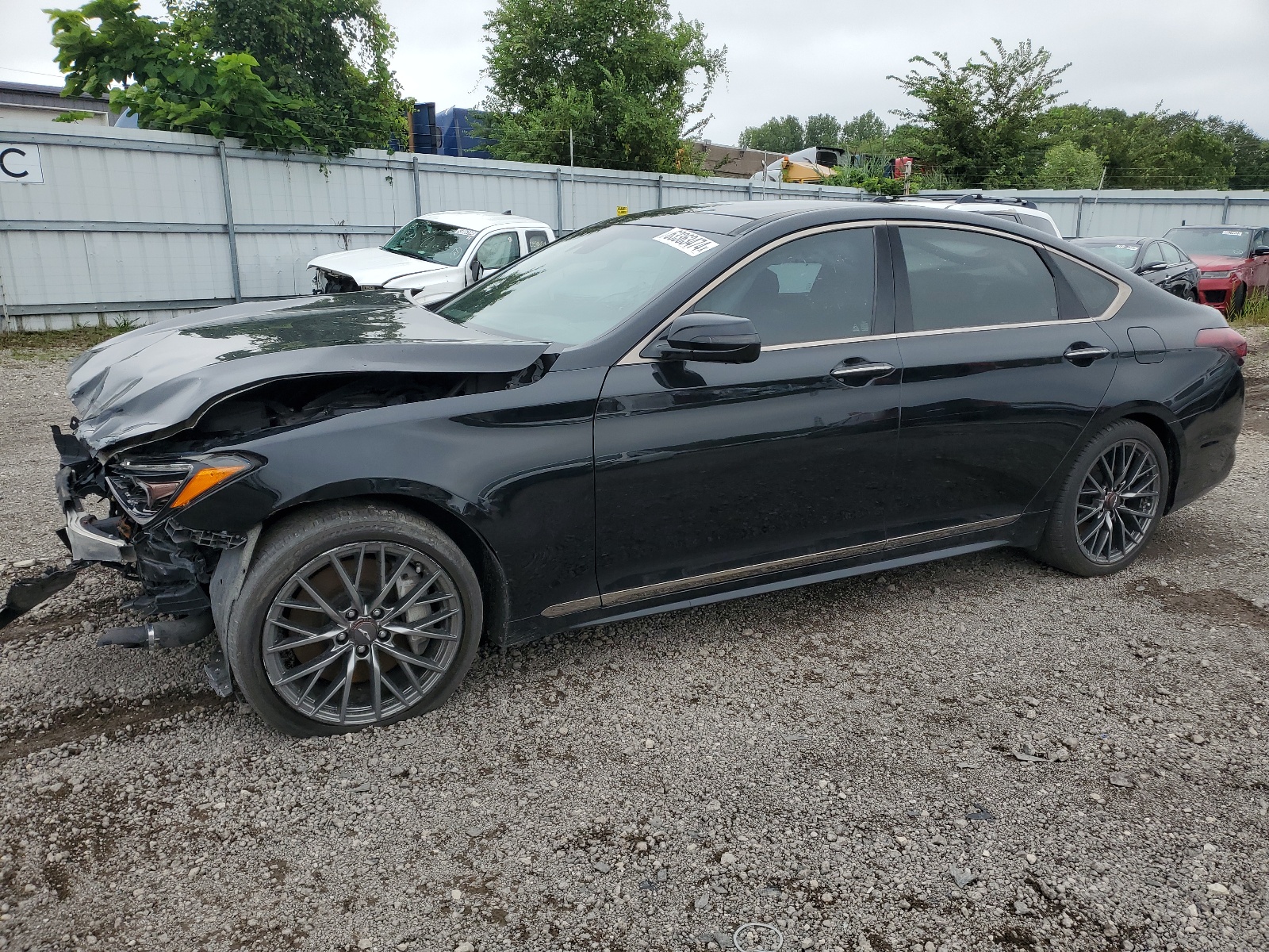 2018 Genesis G80 Sport vin: KMHGN4JB5JU228640