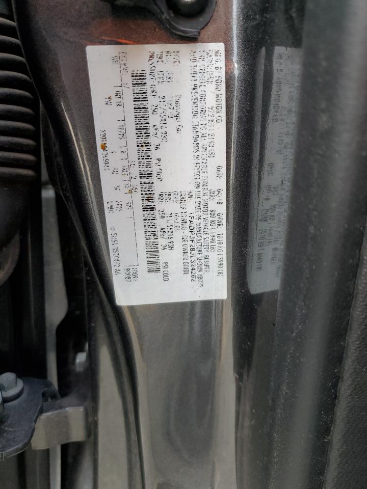 1FADP3F28JL324262 2018 Ford Focus Se