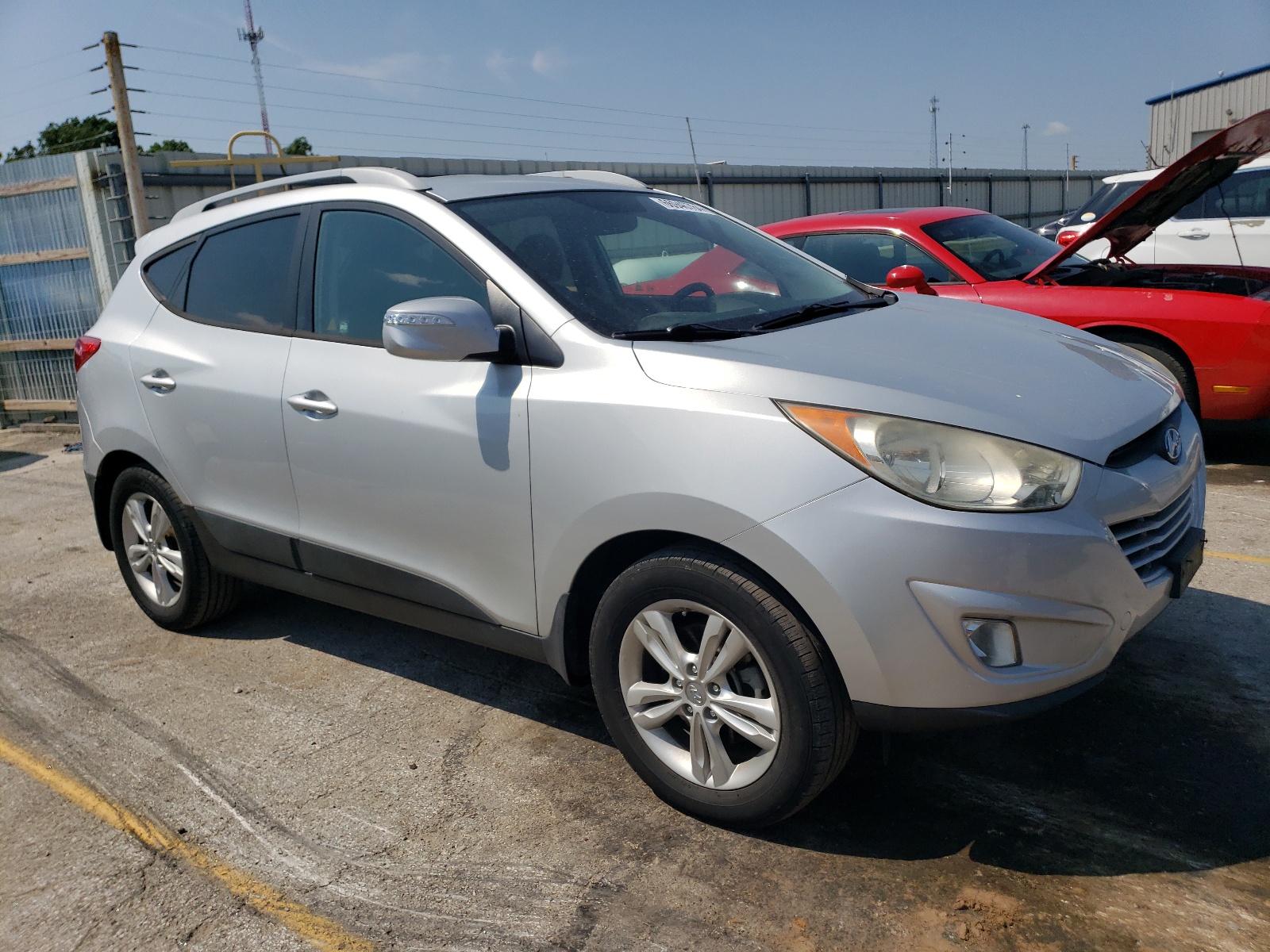 2013 Hyundai Tucson Gls vin: KM8JU3AC8DU769777