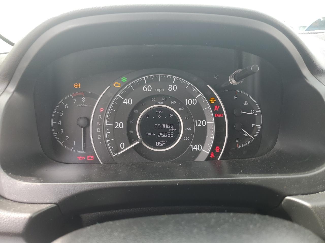 2012 Honda Cr-V Lx VIN: 5J6RM3H34CL022463 Lot: 66852784