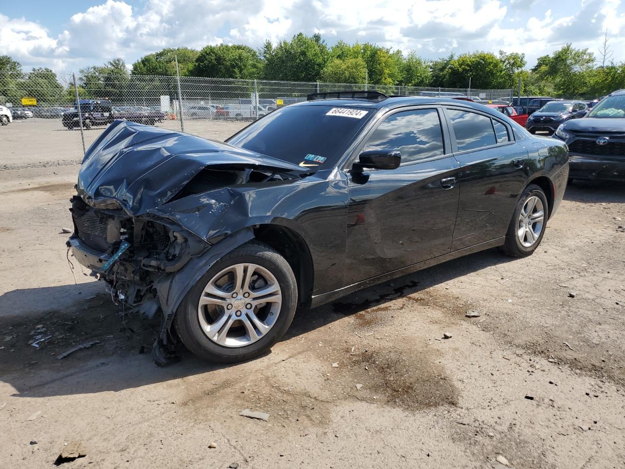 2C3CDXBG9NH138180 2022 DODGE CHARGER - Image 1