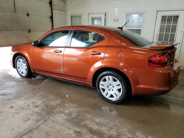  DODGE AVENGER 2012 Оранжевий