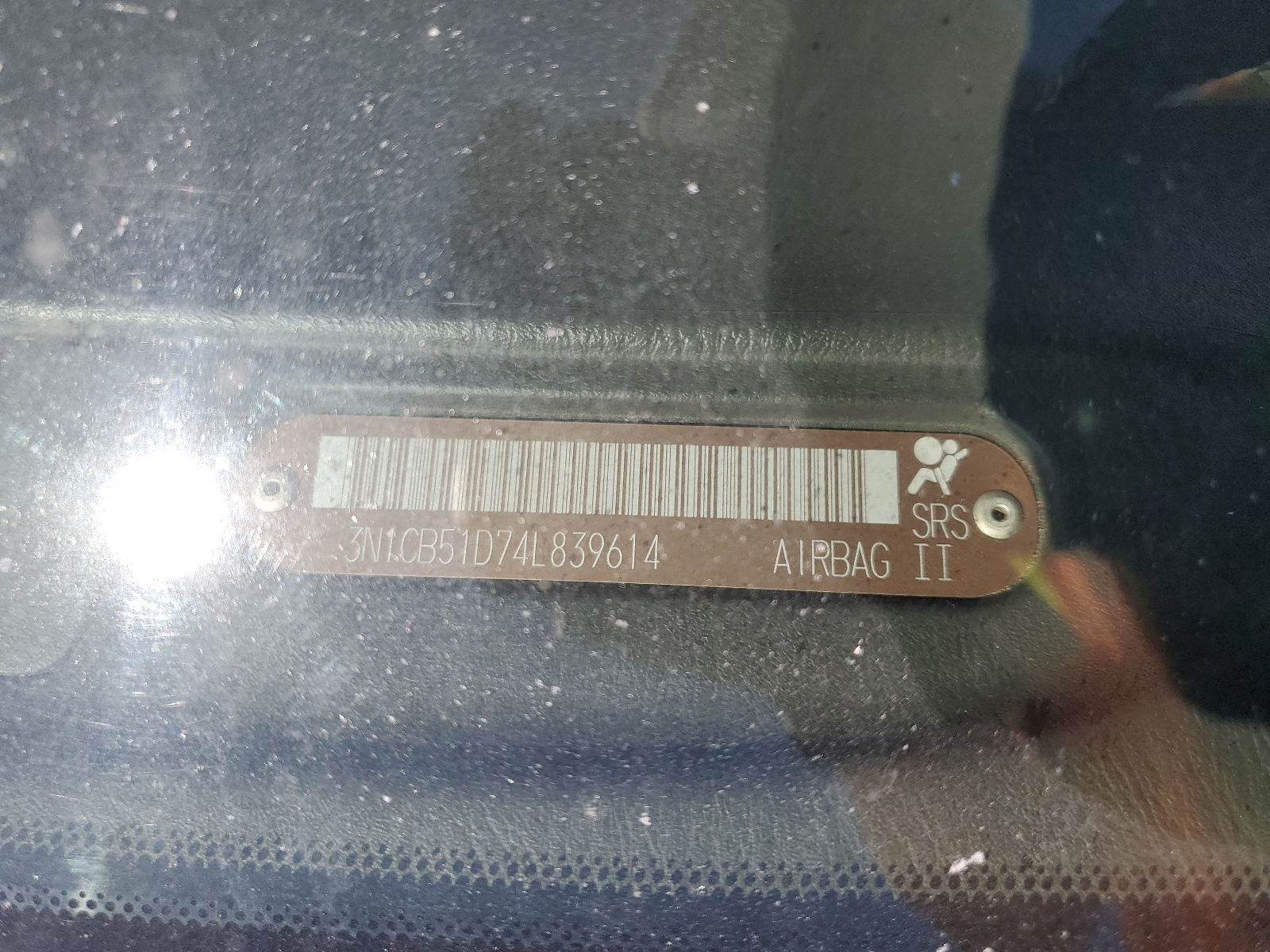 3N1CB51D74L839614 2004 Nissan Sentra 1.8