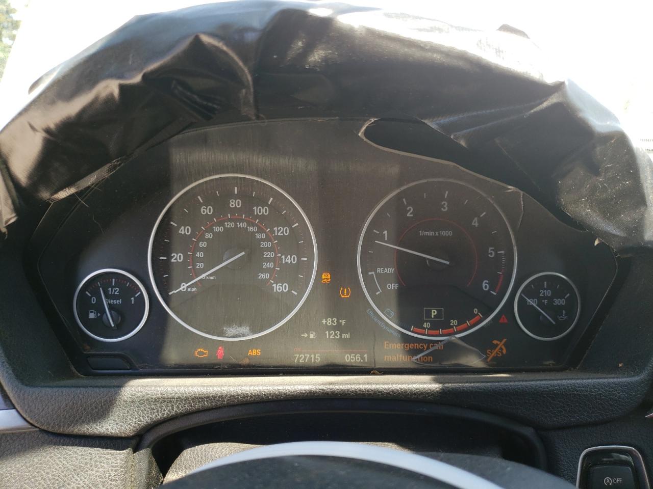 2016 BMW 328 D xDrive VIN: WBA8J1C54GK458391 Lot: 66149574