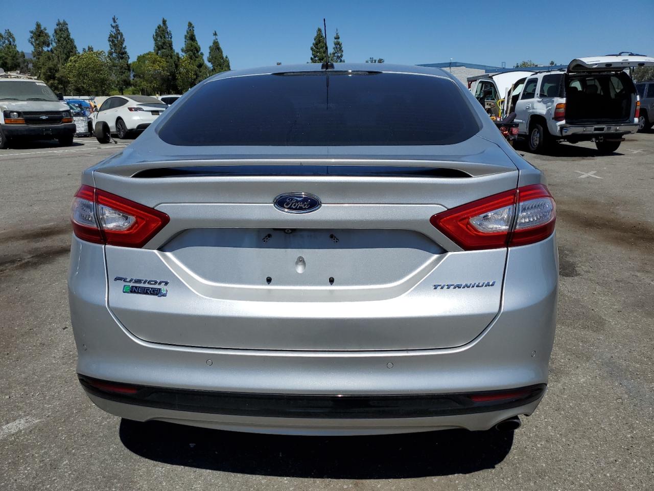 2014 Ford Fusion Titanium Phev VIN: 3FA6P0SU8ER316703 Lot: 68873054