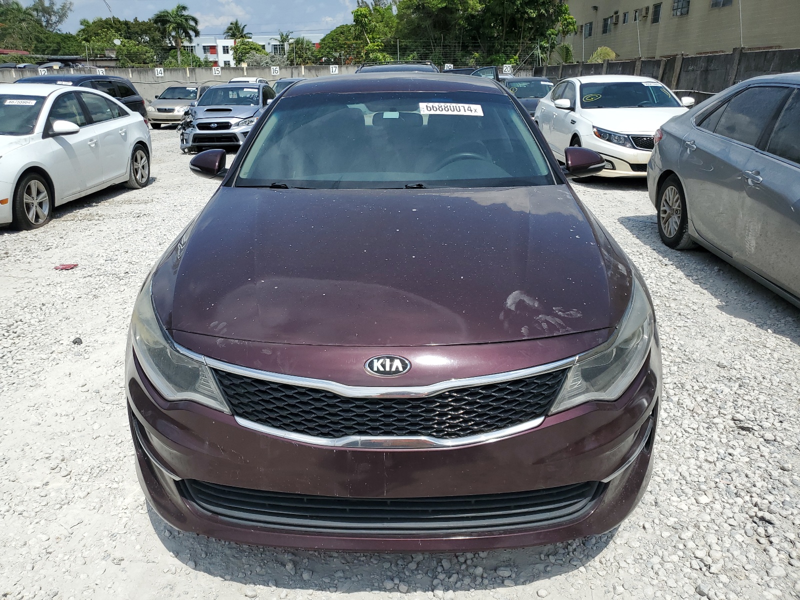 2016 Kia Optima Lx vin: 5XXGT4L39GG006889