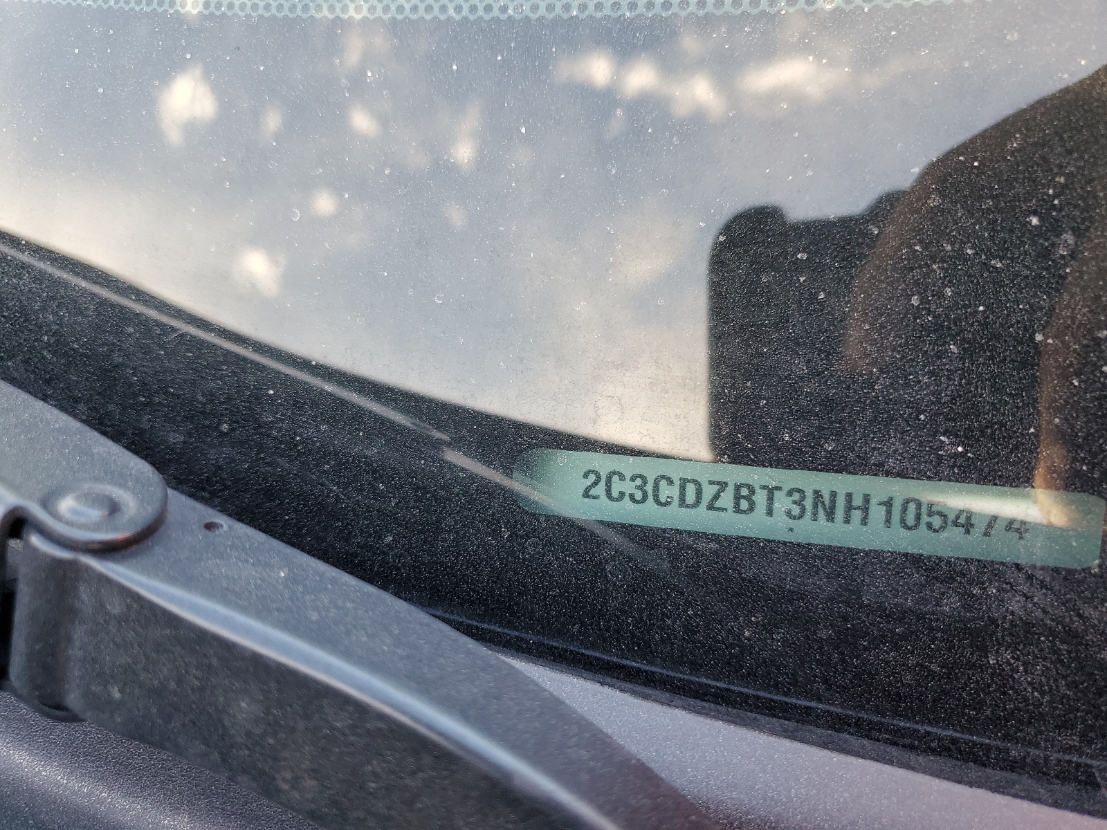 2C3CDZBT3NH105474 2022 Dodge Challenger R/T