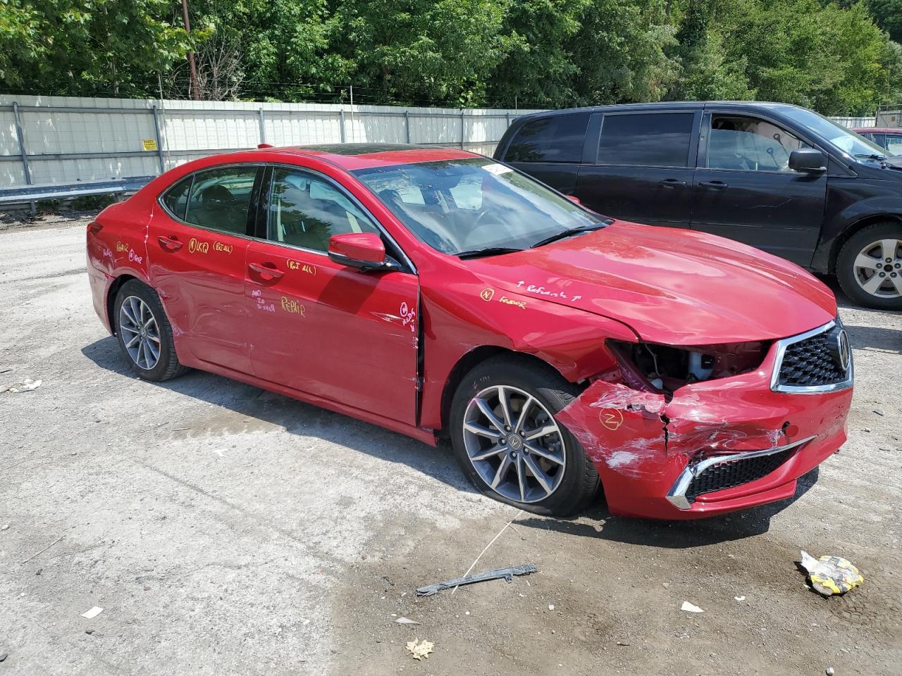2018 Acura Tlx VIN: 19UUB1F32JA011615 Lot: 65408034