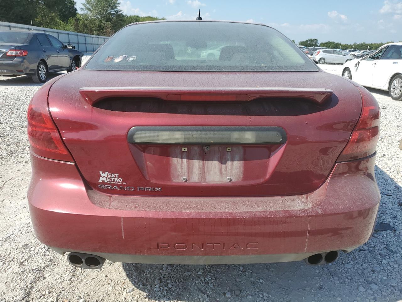 2G2WP552281164190 2008 Pontiac Grand Prix