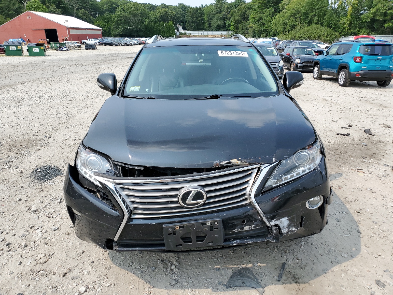 2T2BK1BA9EC231311 2014 Lexus Rx 350 Base