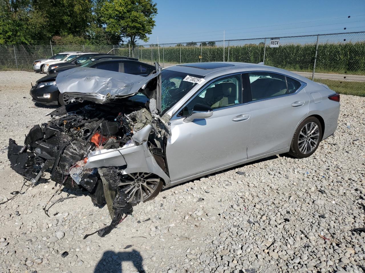 58ABZ1B19KU050762 2019 LEXUS ES - Image 1