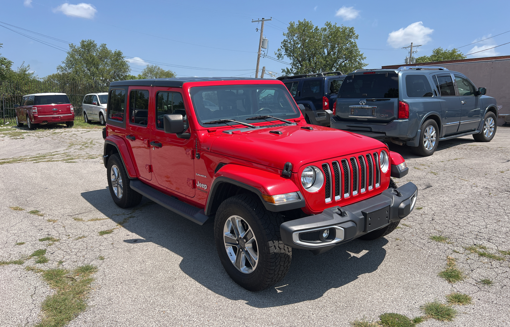 2019 Jeep Wrangler Unlimited Sahara vin: 1C4HJXEN4KW634411