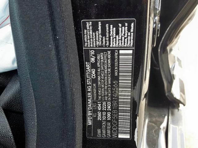 WDDGF5EB1BR140566 2011 Mercedes-Benz C 300