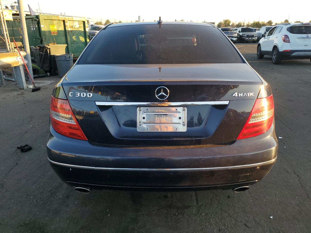 2012 Mercedes-Benz C 300 4Matic VIN: WDDGF8BB0CF892557 Lot: 69458654