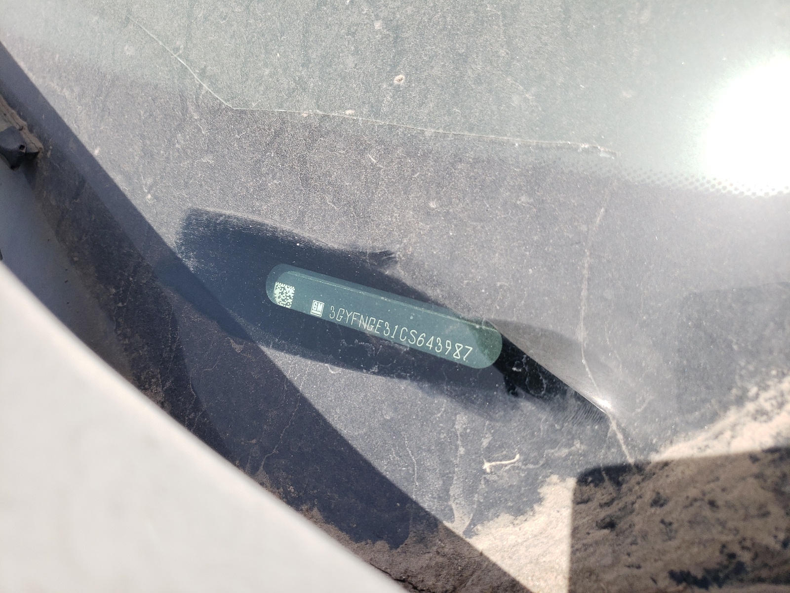 3GYFNGE31CS643987 2012 Cadillac Srx