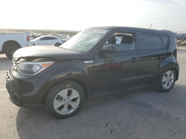  KIA SOUL 2016 Чорний