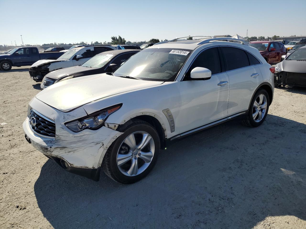 2010 Infiniti Fx35 VIN: JN8AS1MU3AM800307 Lot: 66152014