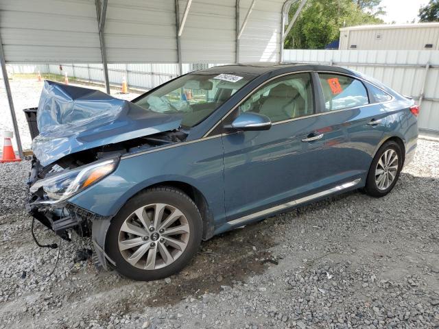  HYUNDAI SONATA 2016 Blue