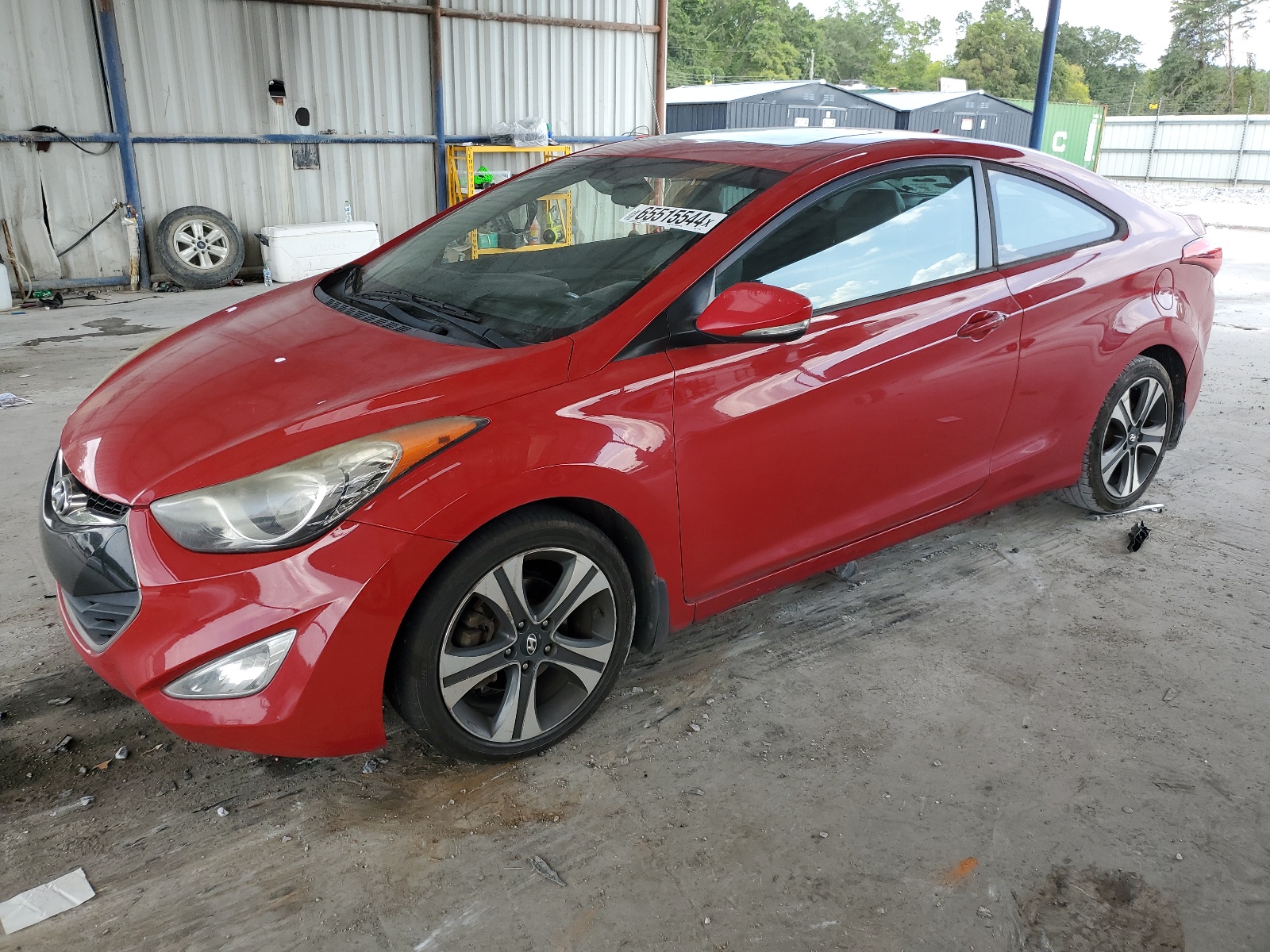 2013 Hyundai Elantra Coupe Gs vin: KMHDH6AE8DU011703