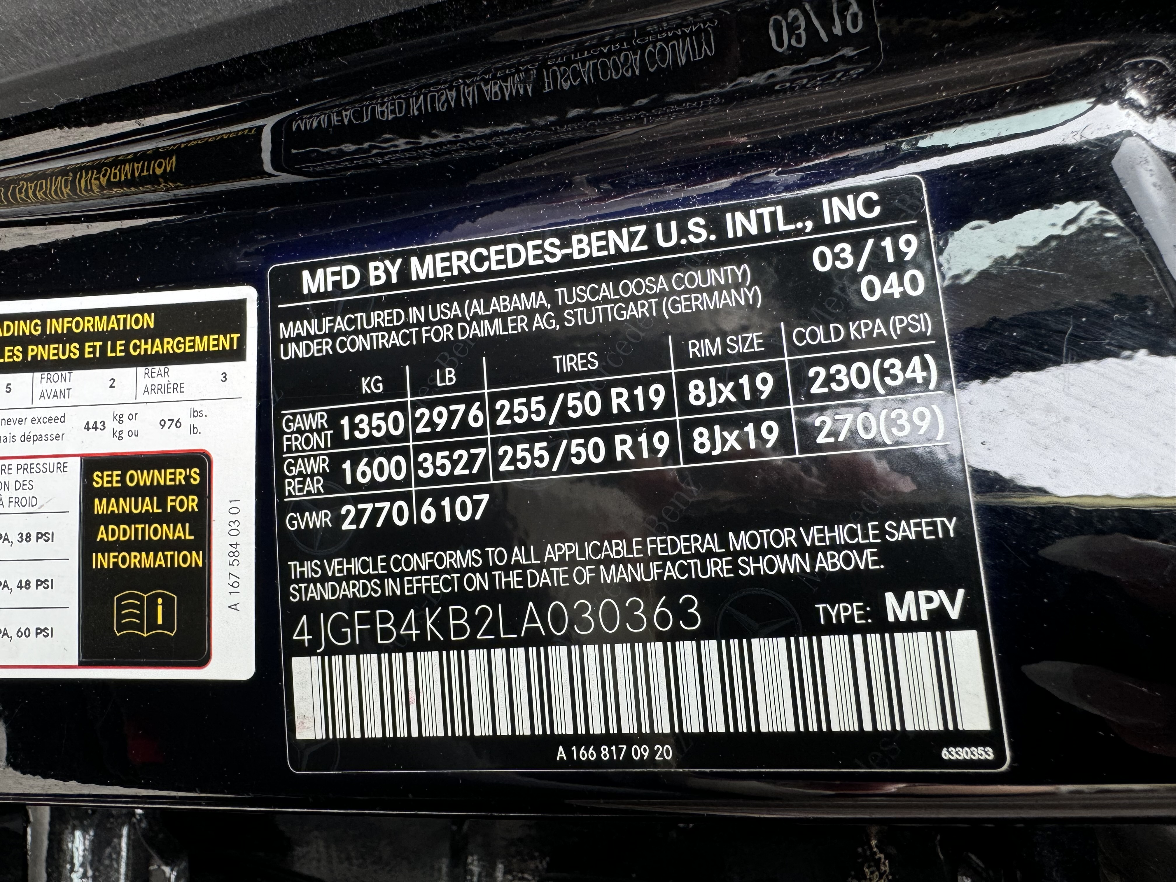 4JGFB4KB2LA030363 2020 Mercedes-Benz Gle 350 4Matic