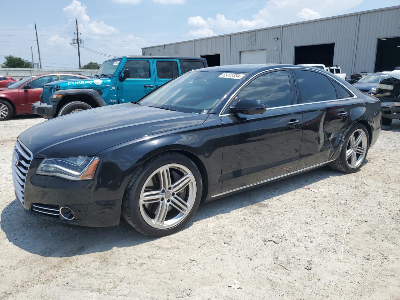 2014 Audi A8 Quattro VIN: WAUA2AFD5EN011792 Lot: 65472364