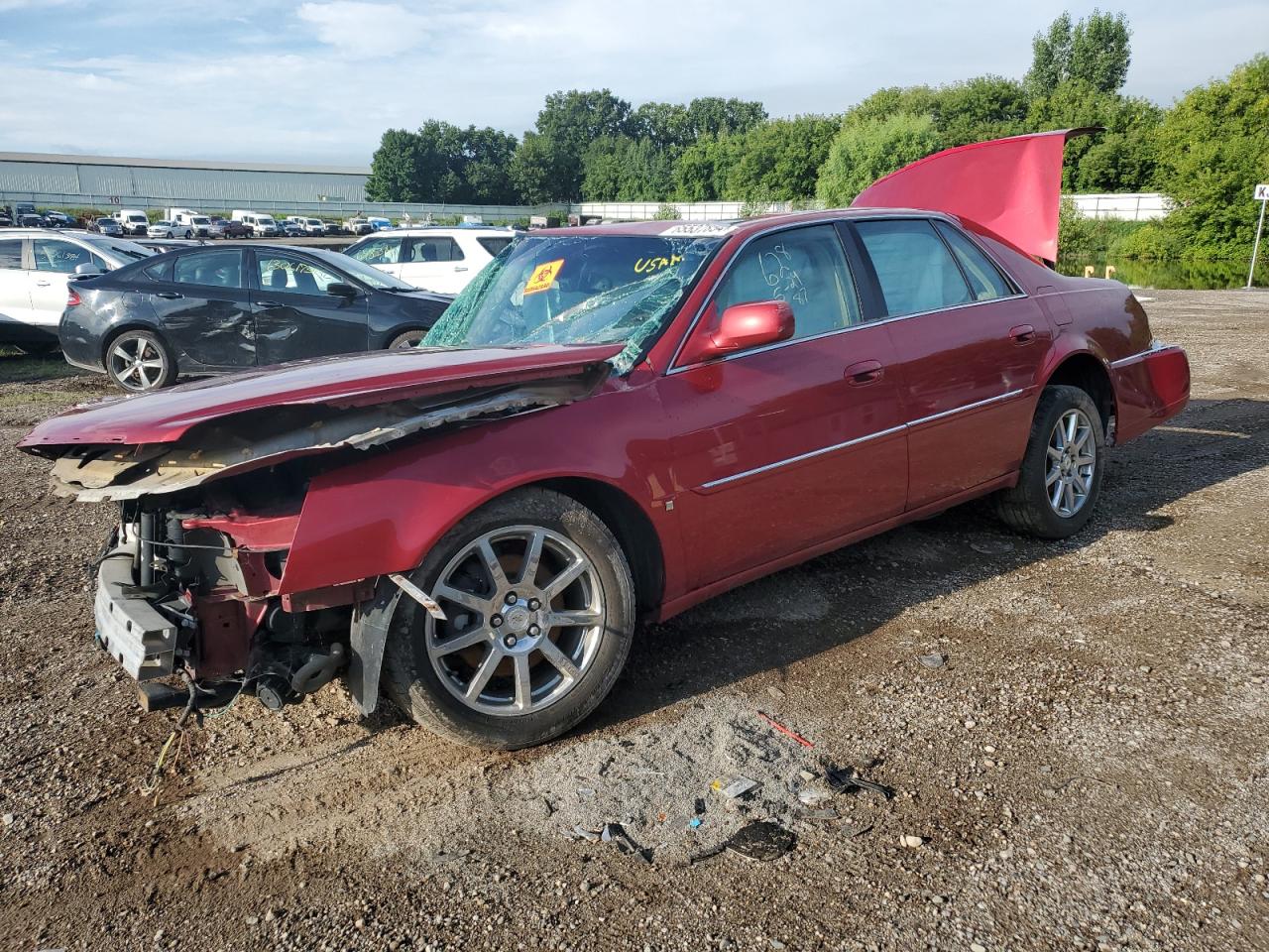 2008 Cadillac Dts for Sale in Davison, MI - Rollover