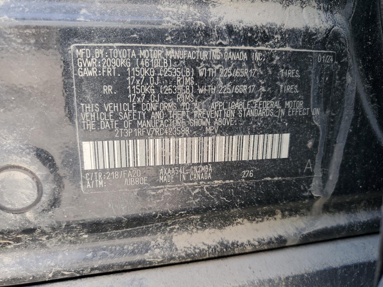 2T3P1RFV7RC423588 2024 TOYOTA RAV 4 - Image 15