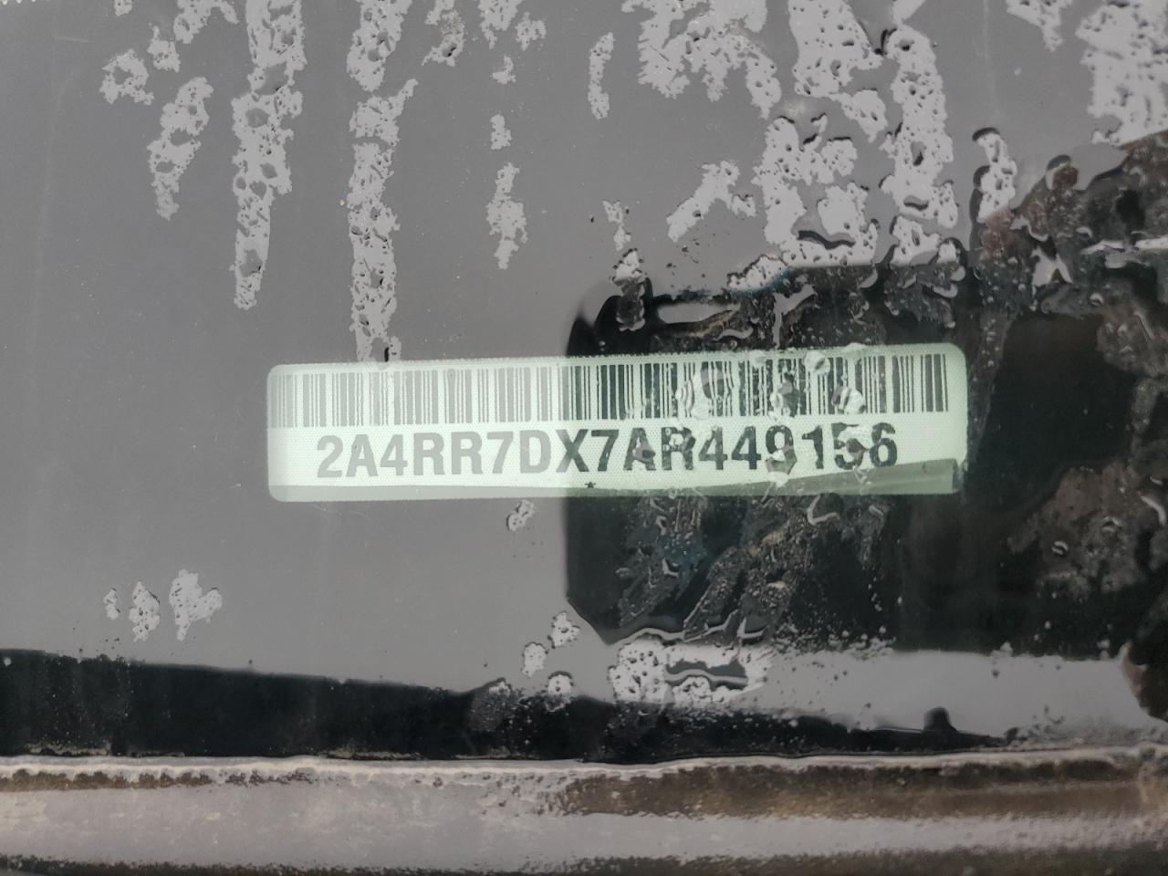 2010 Chrysler Town & Country Limited VIN: 2A4RR7DX7AR449156 Lot: 65600214