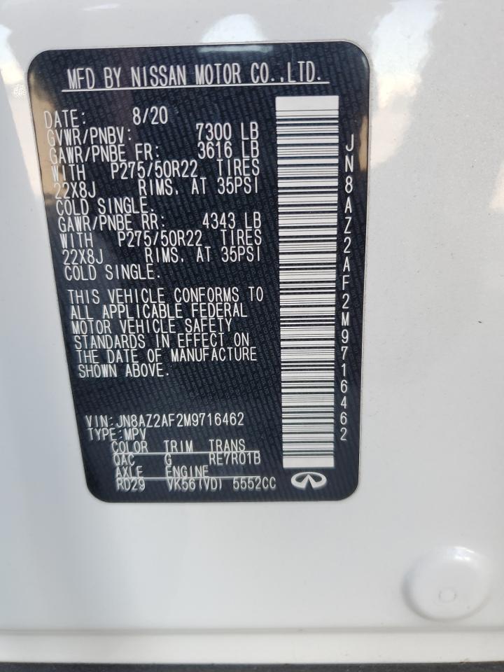 2021 Infiniti QX80 - Image 13