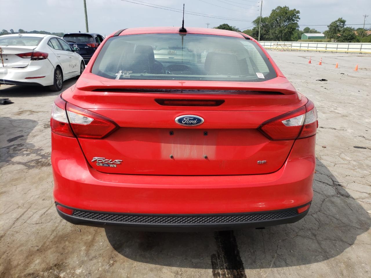 2012 Ford Focus Se VIN: 1FAHP3F28CL126009 Lot: 66075114