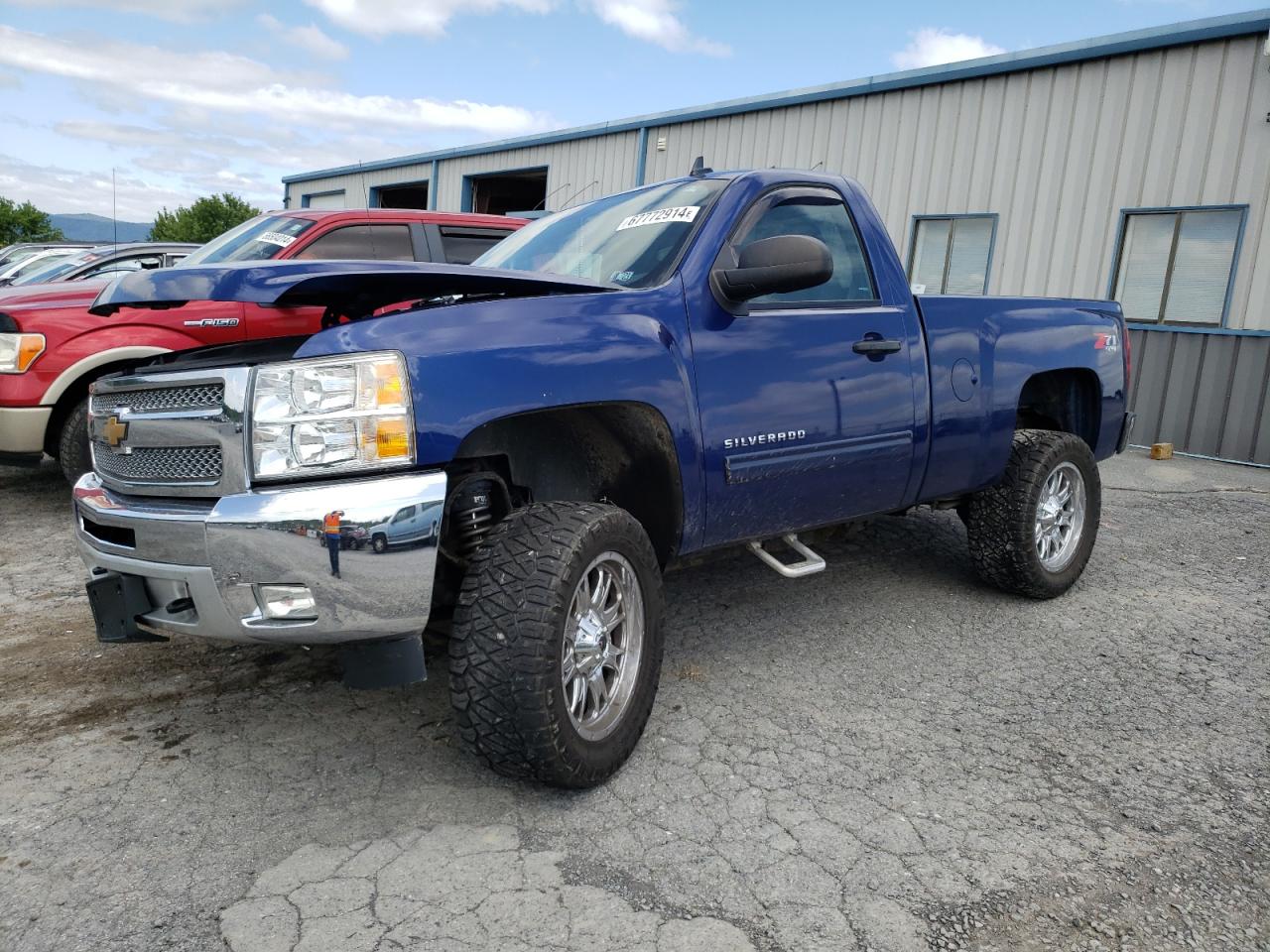 2013 Chevrolet Silverado K1500 Lt VIN: 1GCNKSE07DZ281431 Lot: 67772914